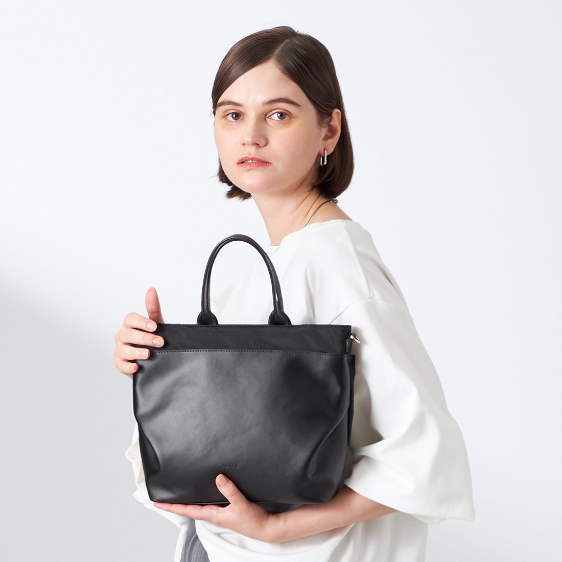 シルキーリュクス2WAYトートバッグ