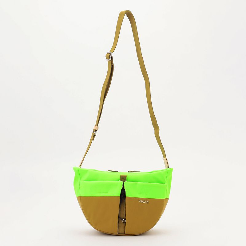 Y’SACCS×SHIHO COLONE(コロン）コンビカラーショルダーバッグ