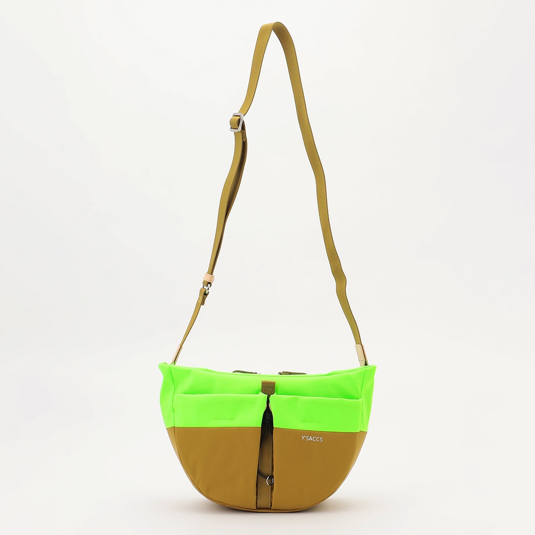 Y’SACCS×SHIHO COLONE(コロン）コンビカラーショルダーバッグ