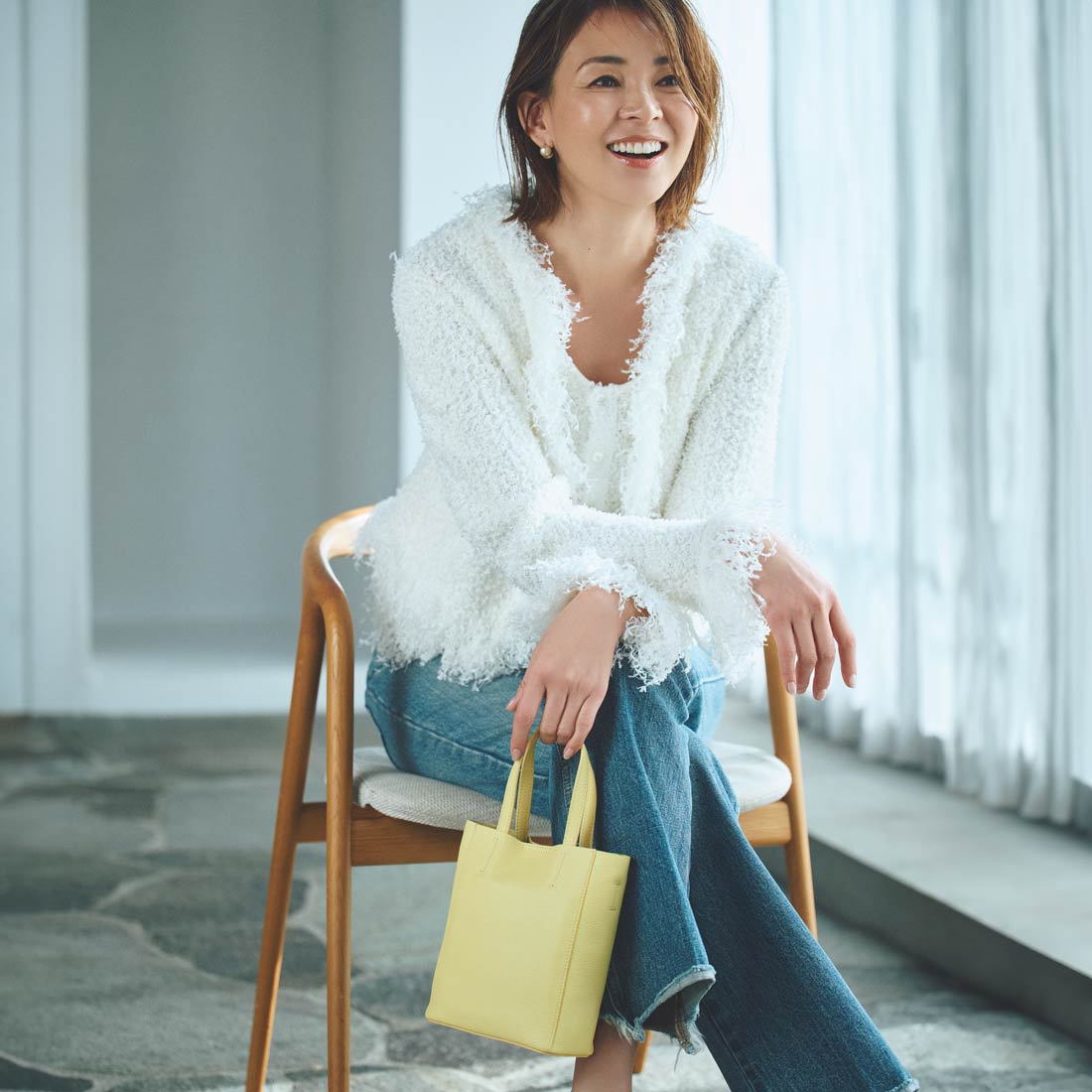 Y’SACCS×SHIHO SQUITTY (スクイッティ)レザーミニショルダーバッグ