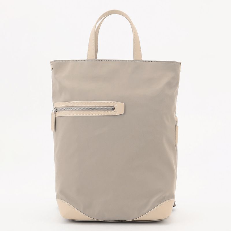 アシメファスナーポケットリュック