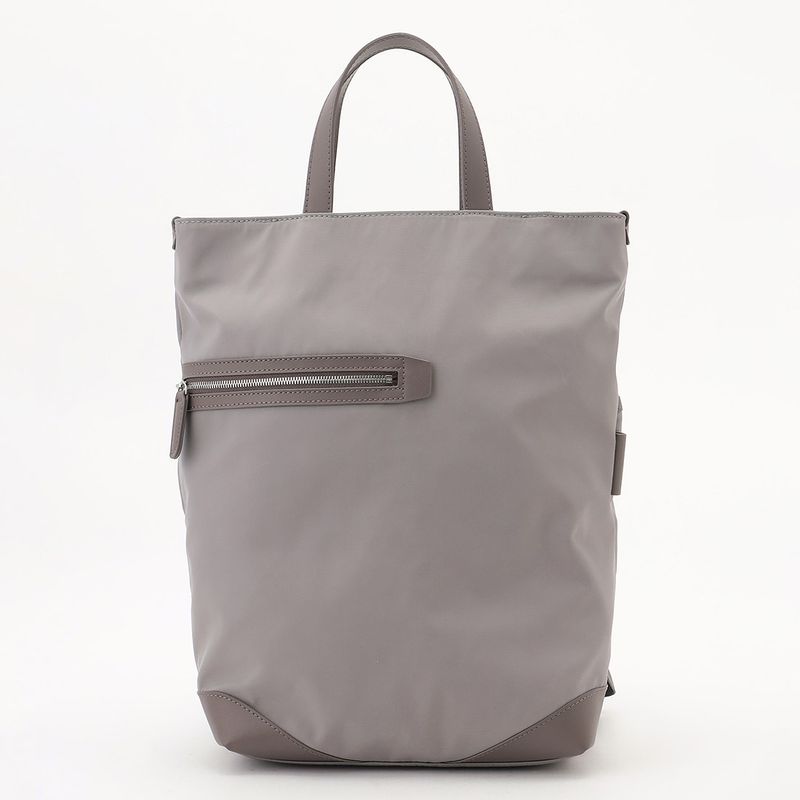 アシメファスナーポケットリュック