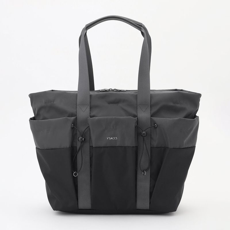 ドローストリング コンビカラービッグトート