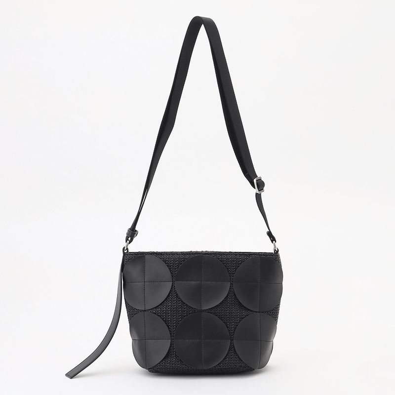 サークルパッチショルダーバッグ