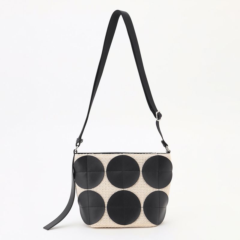 サークルパッチショルダーバッグ