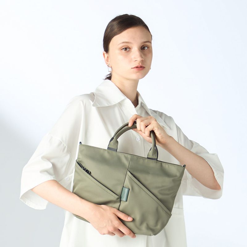 セール】 キュービック×ポイントドット 2WAYトート＆ショルダー M