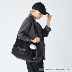 【Y'SACCS×HELLO KITTY】ハローキティフェイスポーチ付きトートM
