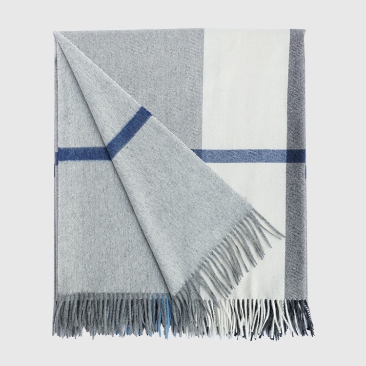 激安人気新品 ウールチェック furnishings +fabric living for ブランケット｜Y's アウトドア寝具