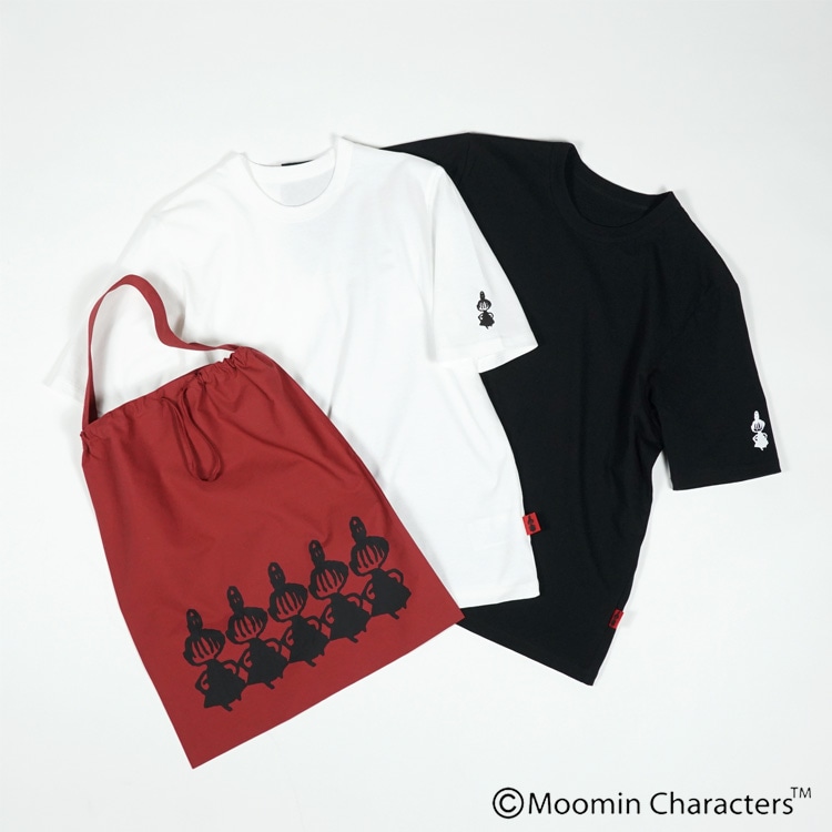 超格安一点 MOOMIN×a part of me.】《ONLINE SHOP限定》30/1天竺 半袖T トップス