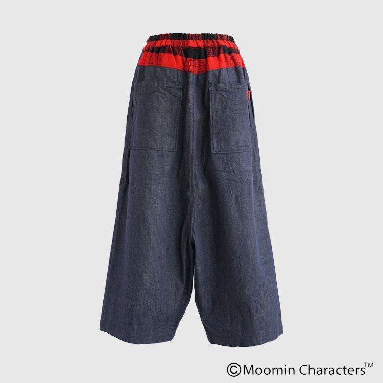 MOOMIN×a part of me.】8オンスデニム+チェック パンツ｜Y's for