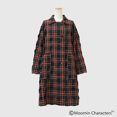 Y’s for living ムーミンコラボ　リトルミィ　チェック柄チュニック Y's for living ムーミンコラボ リトルミィ チェック柄