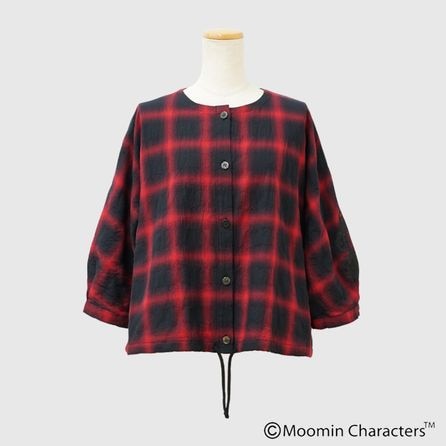 Y’s for living　ムーミン　コラボ　 長袖チュニック グレー　モラン Y's for living ムーミン コラボ 長袖チュニック グレー モラン