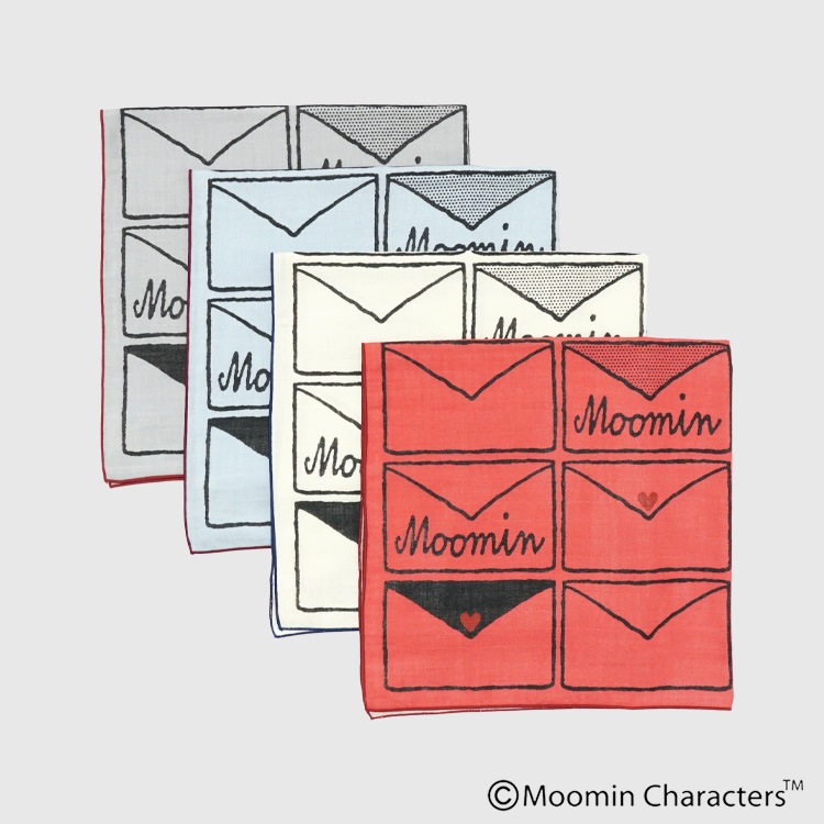 ★ がみん様 ★ MOOMIN×a part of me.】ガーゼレタープリント バンダナ｜Y's for