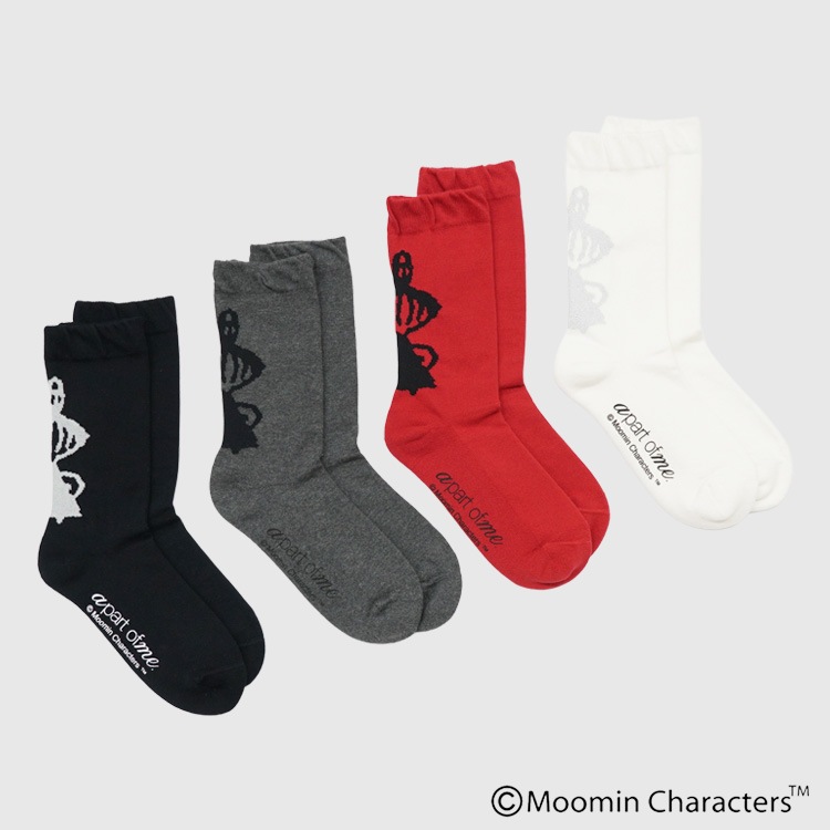 MOOMIN×a part of me.】コットンリトルミイジャガード 底パイル