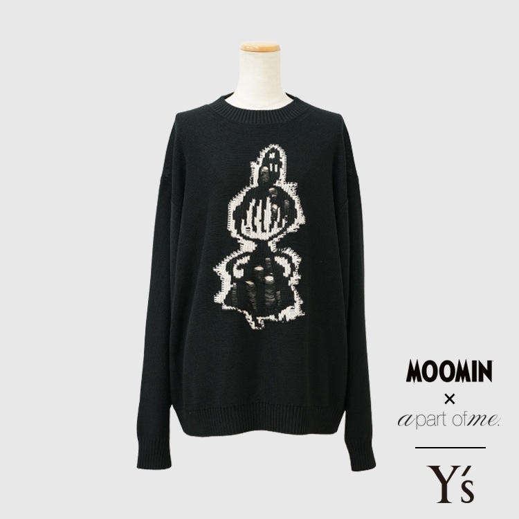 MOOMIN×a part of me.｜Y's】CRSニット リトルミイプルオーバー｜Y's