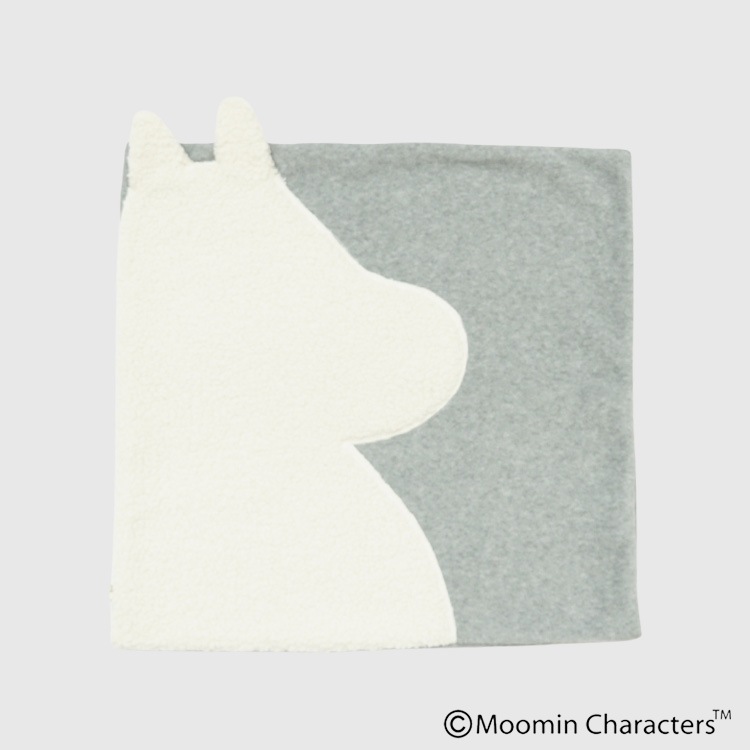 MOOMIN×a part of me.】フリース+ボアシルエットムーミン クッション
