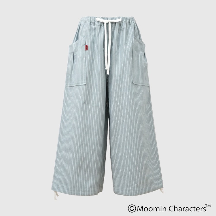 MOOMIN×a part of me.】ヒッコリー 八分丈パンツ｜Y's for living +