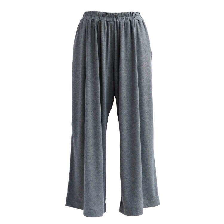 リヨセルベアフライス 八分丈ワイドパンツ｜Y 