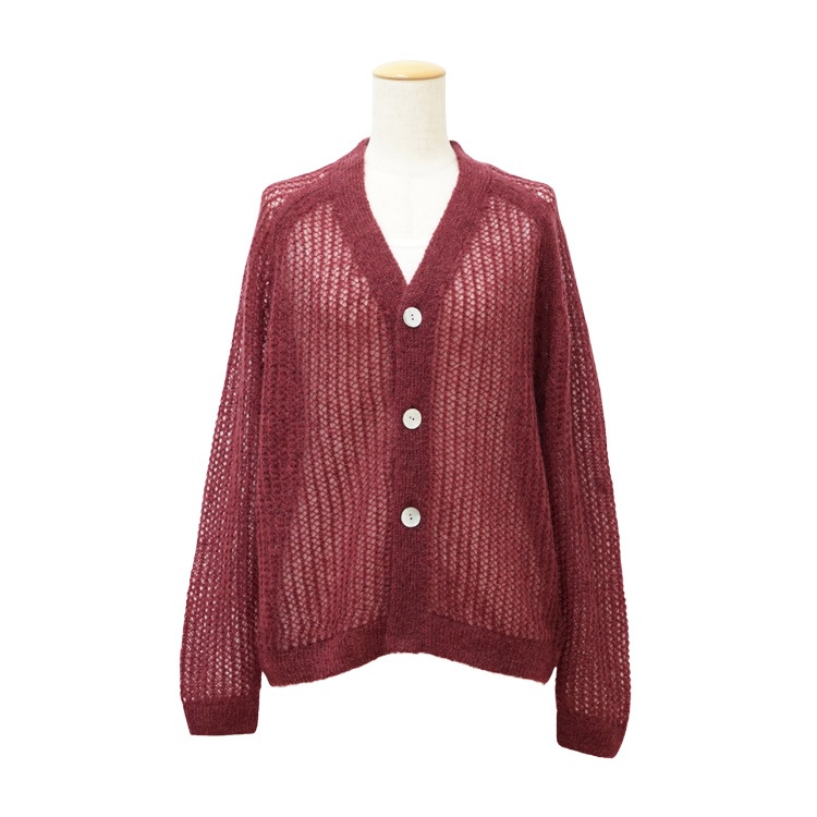 モヘヤメッシュニット カーディガン｜Y's for living +fabric furnishings