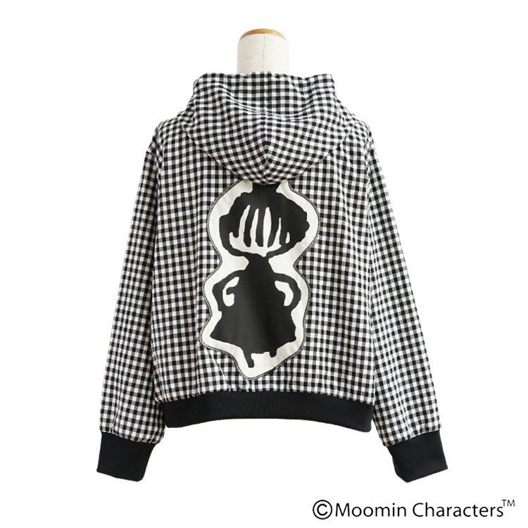 MOOMIN×a part of me.】T/Rギンガムワッシャー パーカー｜Y's for