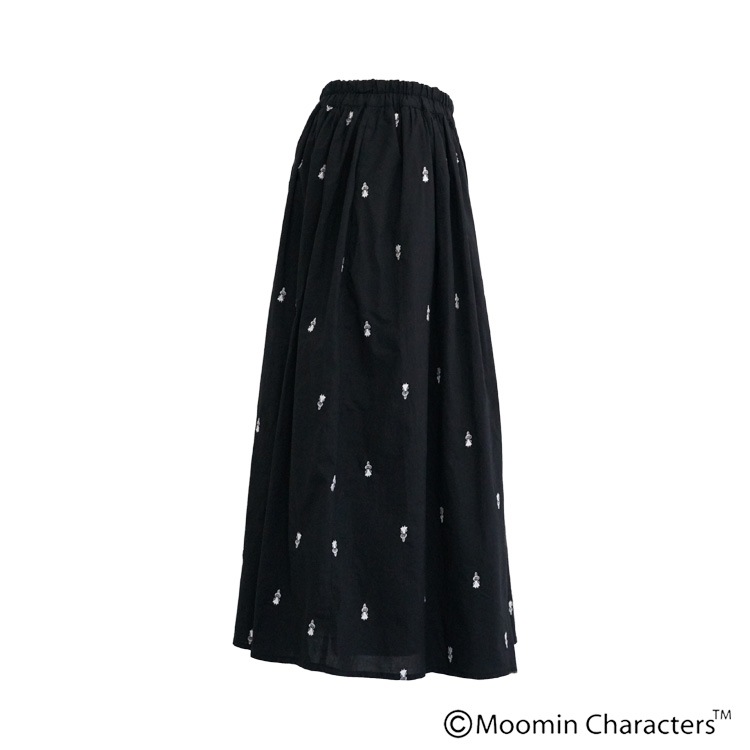MOOMIN×a part of me.】60/1ローンリトルミイ刺繡 スカート｜Y's