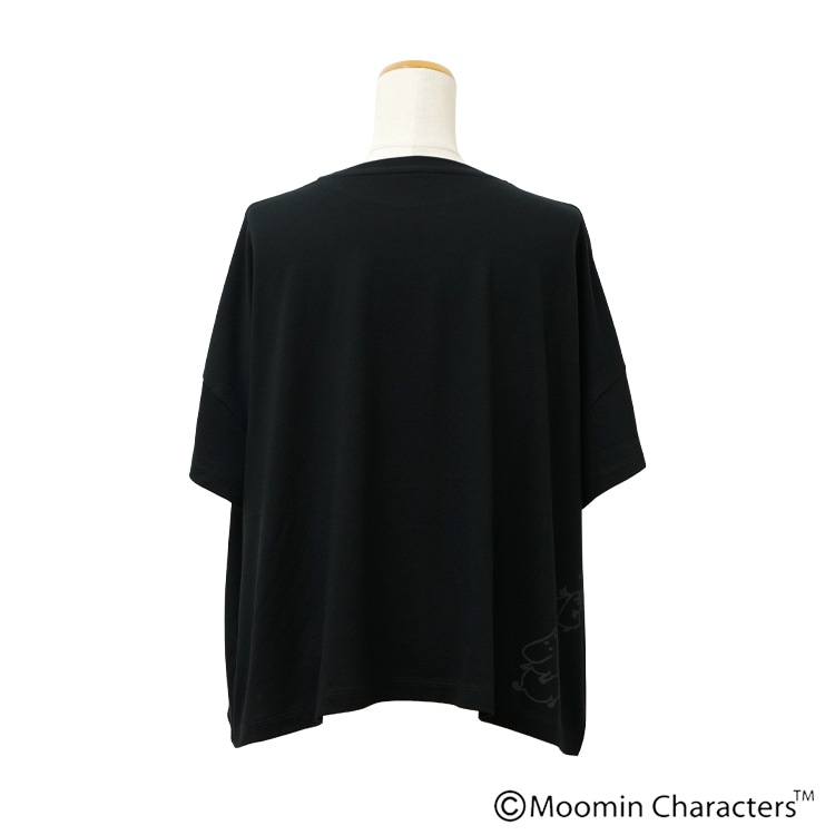 mi様 MOOMIN×a part of me.】ライトC/R天竺なげなわプリント 半袖