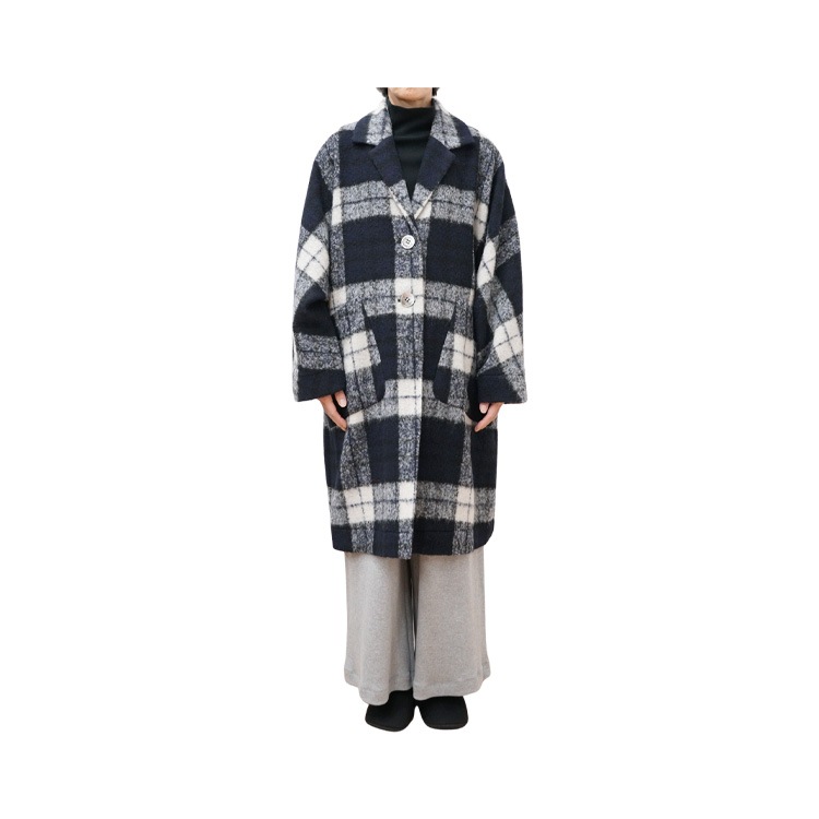 ウール起毛チェック ガウン｜Y's for living +fabric furnishings