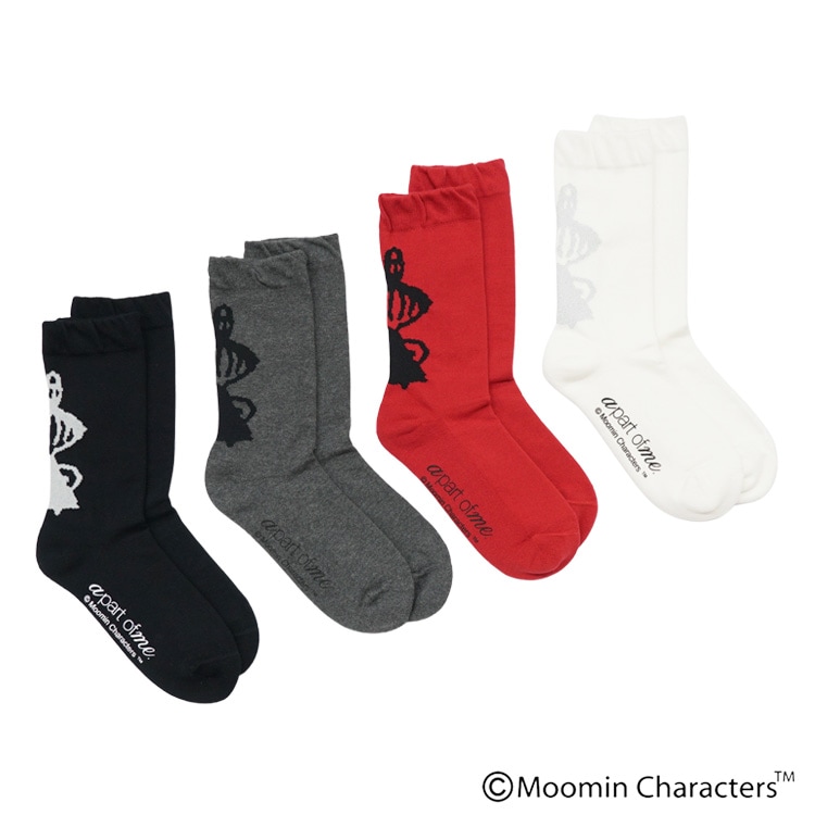 MOOMIN×a part of me.】コットンリトルミイジャガード 底パイル