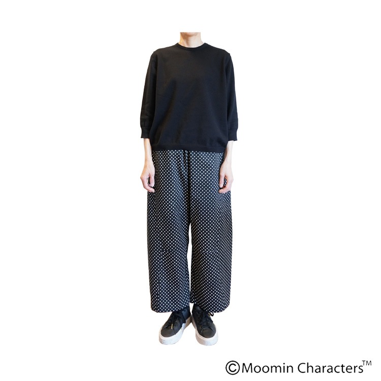 ワイズフォーリビング　パンツ　ムーミン　ミー MOOMIN×a part of me.】スムース パンツ｜Y's for living +