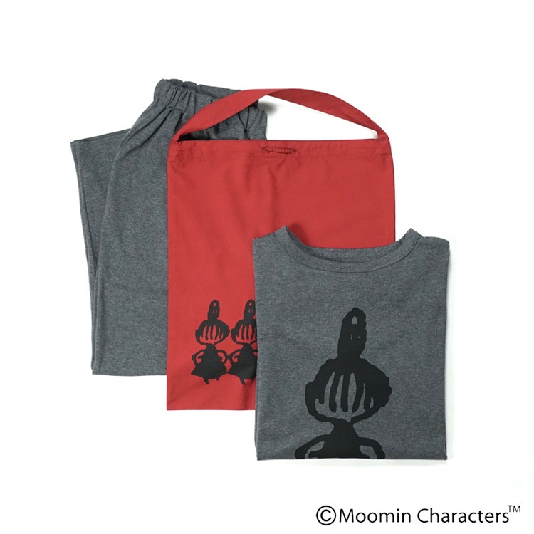 MOOMIN×a part of me.】《ONLINE SHOP限定》40/2天竺 リトルミイ
