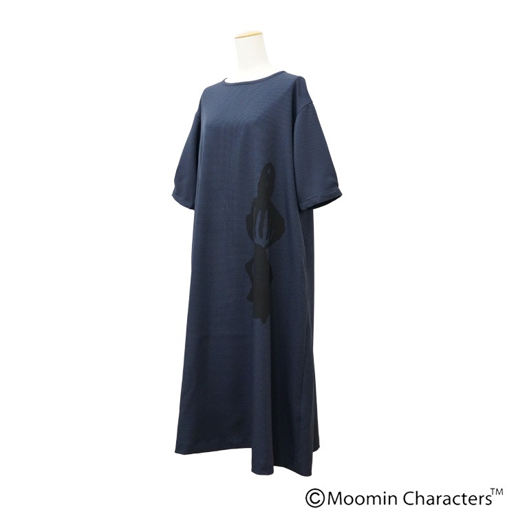 Y’s for living ×a part of me 半袖 ロングワンピース MOOMIN×a part of me.】ギンガムチェック ワンピース｜Y's for living