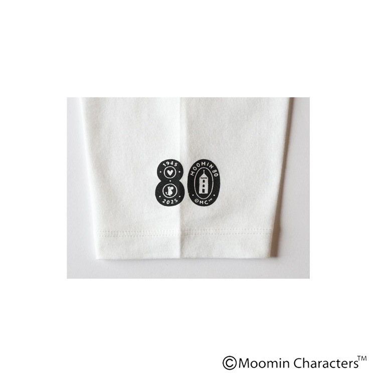 MOOMIN×a part of me.】ソフト天竺＋ボーダー 七分袖シャツ｜Y's for