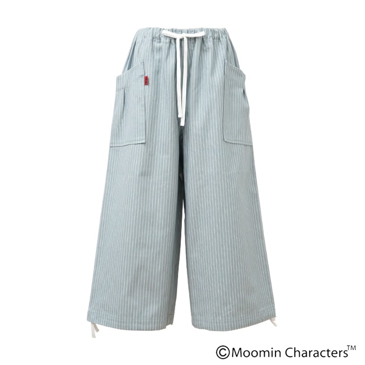 MOOMIN×a part of me.】ヒッコリー 八分丈パンツ｜Y's for living +