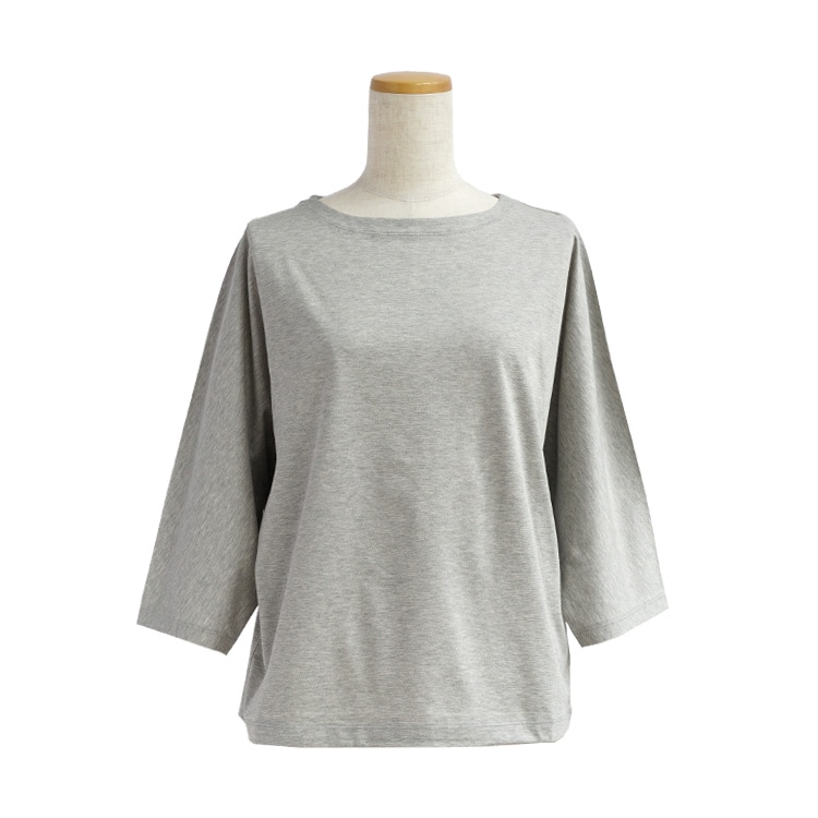 スーパーソフト天竺 七分袖ドルマンスリーブシャツ｜Y's for living +