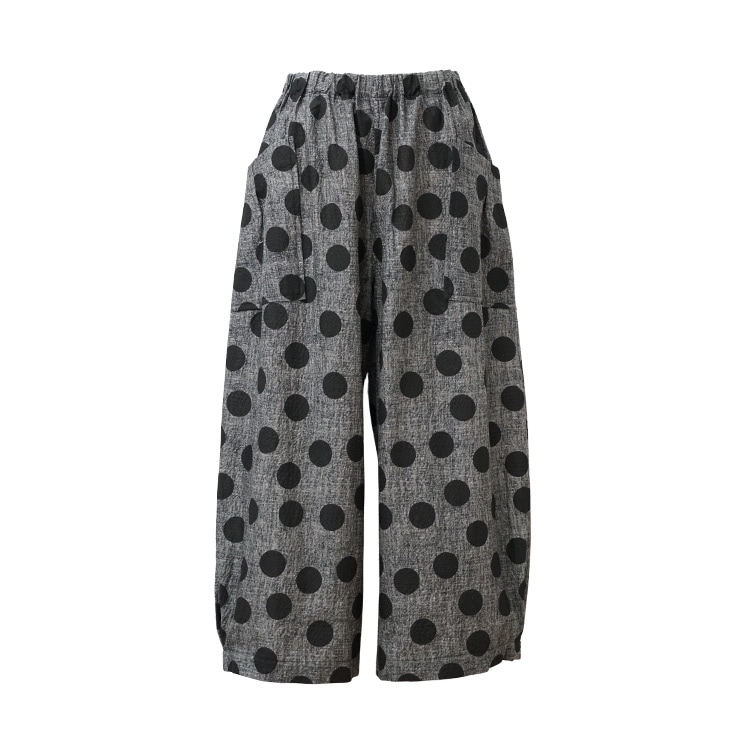リップルプリント 八分丈パンツ｜Y's for living +fabric