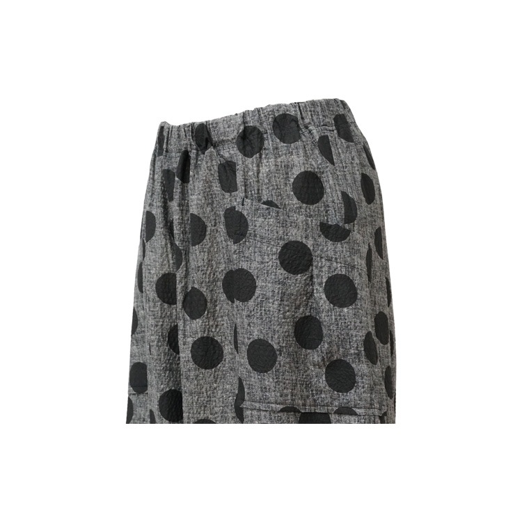 リップルプリント 八分丈パンツ｜Y's for living +fabric