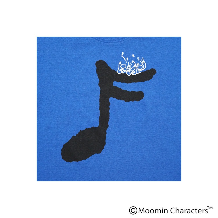 MOOMIN×a part of me.】ラフ天竺 音符プリントシャツ｜Y's for living