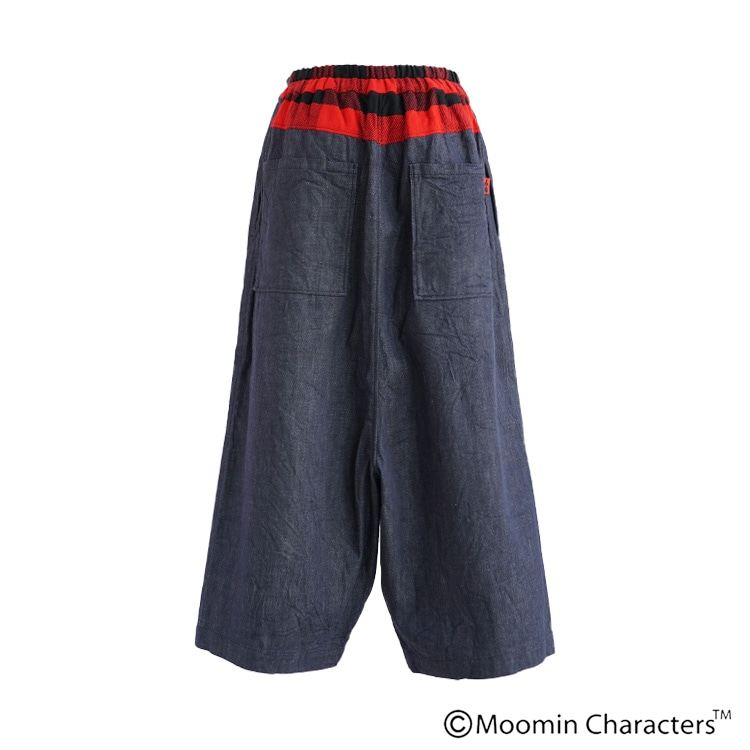 MOOMIN×a part of me.】8オンスデニム+チェック パンツ｜Y's for
