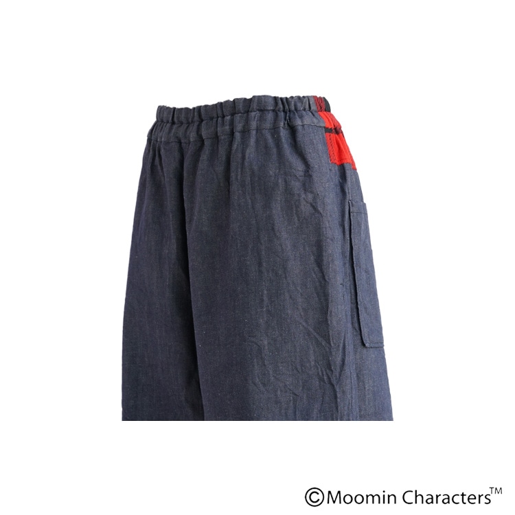 MOOMIN×a part of me.】8オンスデニム+チェック パンツ｜Y's for