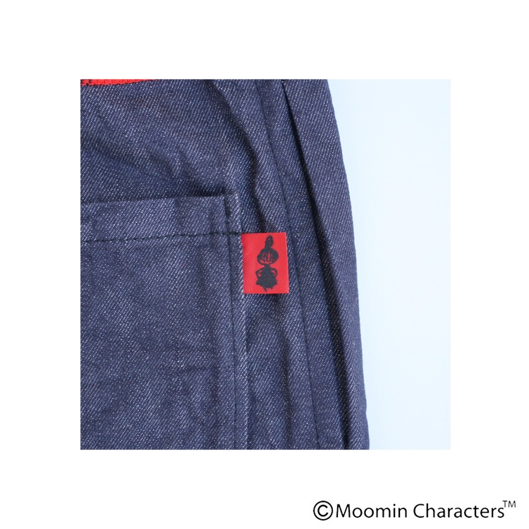 MOOMIN×a part of me.】8オンスデニム+チェック パンツ｜Y's for