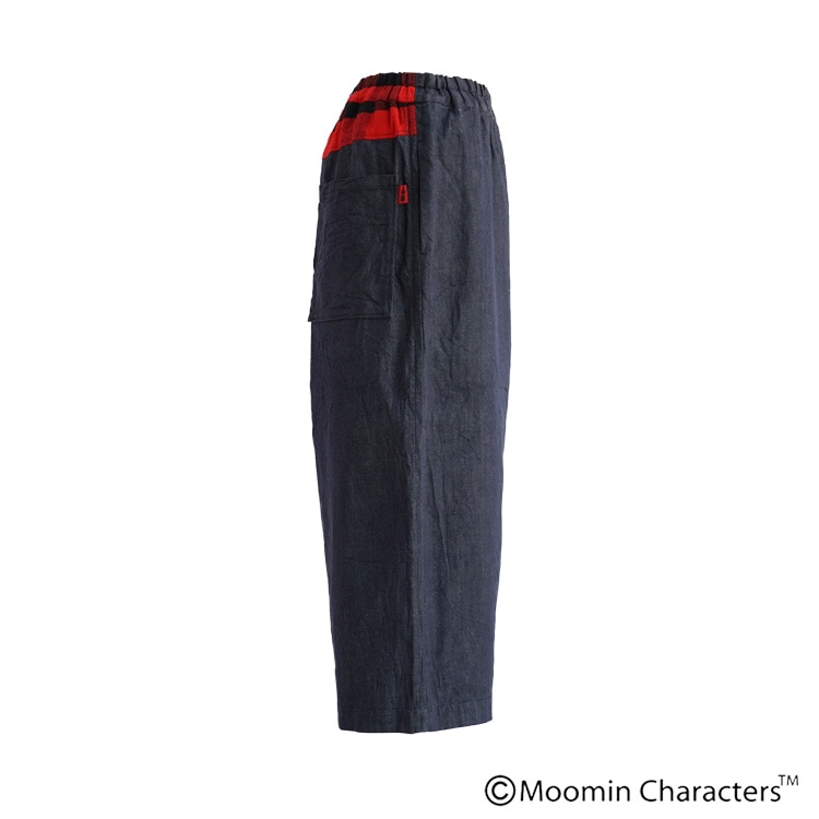 MOOMIN×a part of me.】8オンスデニム+チェック パンツ｜Y's for