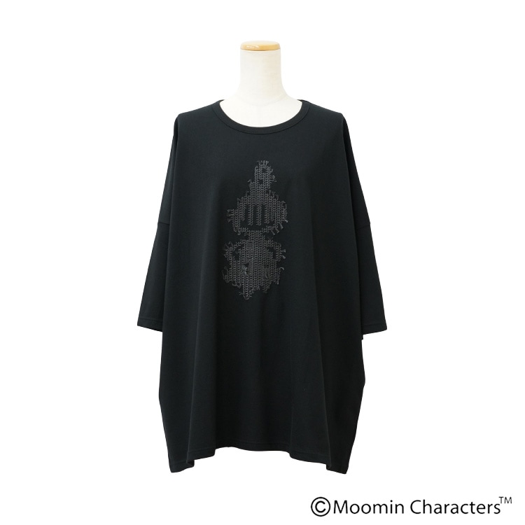 その他 Littlemy MOOMIN×a part of me.｜Y's】40/2コーマ天竺 リトルミイ刺繍シャツ