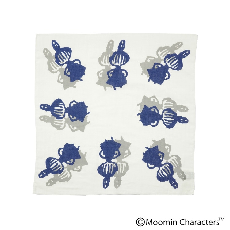 MOOMIN×a part of me.】ガーゼ シャドウリトルミイプリントバンダナ