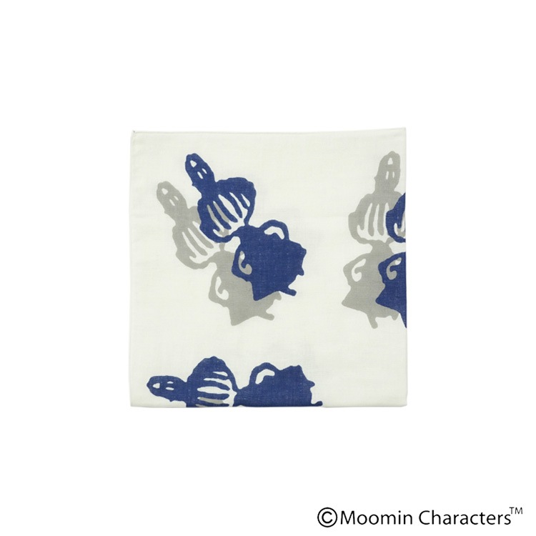MOOMIN×a part of me.】ガーゼ シャドウリトルミイプリントバンダナ