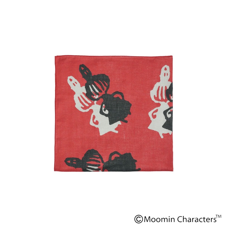 MOOMIN×a part of me.】ガーゼ シャドウリトルミイプリントバンダナ