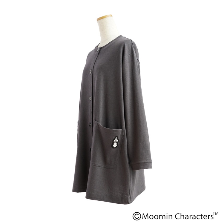MOOMIN×a part of me.】C/R天竺 セミロングカーディガン｜Y's