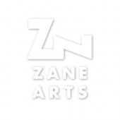 ゼインアーツ ZANEARTS カッティングステッカー ホワイト  AC-001