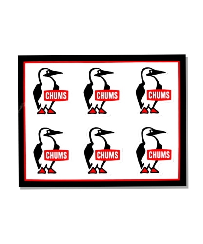 チャムス CHUMS ステッカーブービーバードミニ CH62-1621