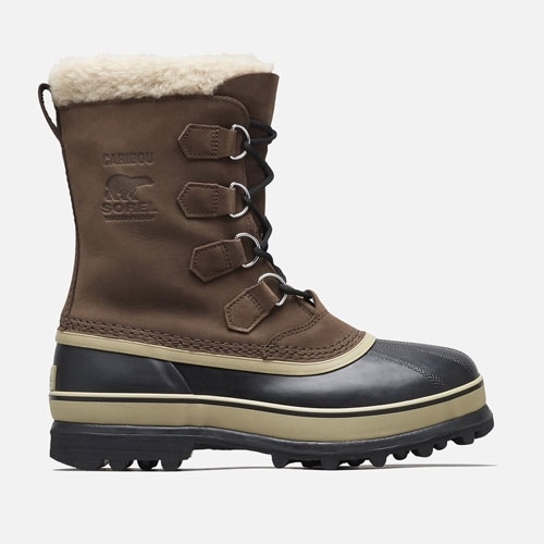 【美品】 SOREL CARIBOU (NM1000) ソレル スノーブーツ カリブー ウインターブーツ 28cm BUFF ブーツ 防水 防寒靴 寒冷地 防寒ブーツ ソレル SOREL M CARIBOU WP Black⁄Dark-Stone [NM1000-016] （Black