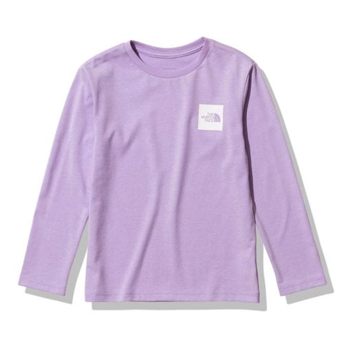 ザ・ノース・フェイス THE NORTH FACE ロングスリーブスモールスクエアロゴティー（キッズ） NTJ32357